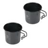 CAMPING MOON Solo Mug M Camping Mug Black Set 210ml SOLO MUG 2-Piece BKS-190-2P