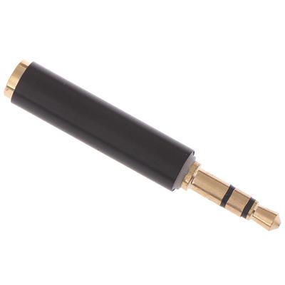 1 Stück 3,5 mm Stereo 3-polig Stecker auf 4-polig 3-Ring Buchse Audio-Adapter Konverter
