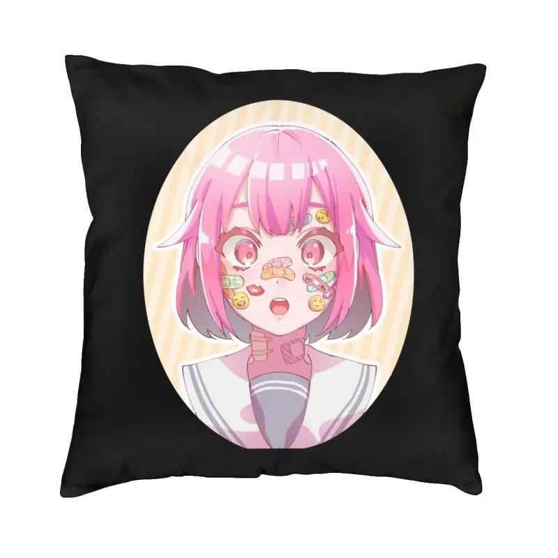 Manga Anime Otori Emu Chibi Pillow Case Bedroom Decoration Nordic Outdoor Cushions Square Pillowcase