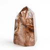 Eigado Rutilated Quartz 53mm Natural Quartz Power Good Luck In and Overall Good Point, Tall, Stone, Stone, Work, Money, Fortune, 2509-point-Rut-02