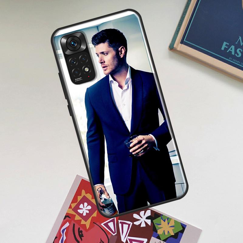 Supernatural Jensen Ackles Case For Xiaomi Redmi Note 13 14 Pro 12 11 10 15 Pro Plus Redmi 15C 14C 13C 10C 12C 15 Cover