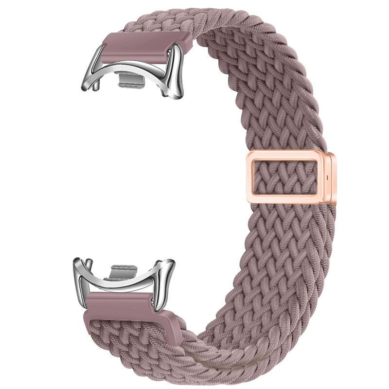 Solo Loop Strap For Xiaomi Mi Band 8 9 Elastic Braided Nylon Adjustable Watchband Correa Bracelet For Miband 10 Miband9 8 Accessories