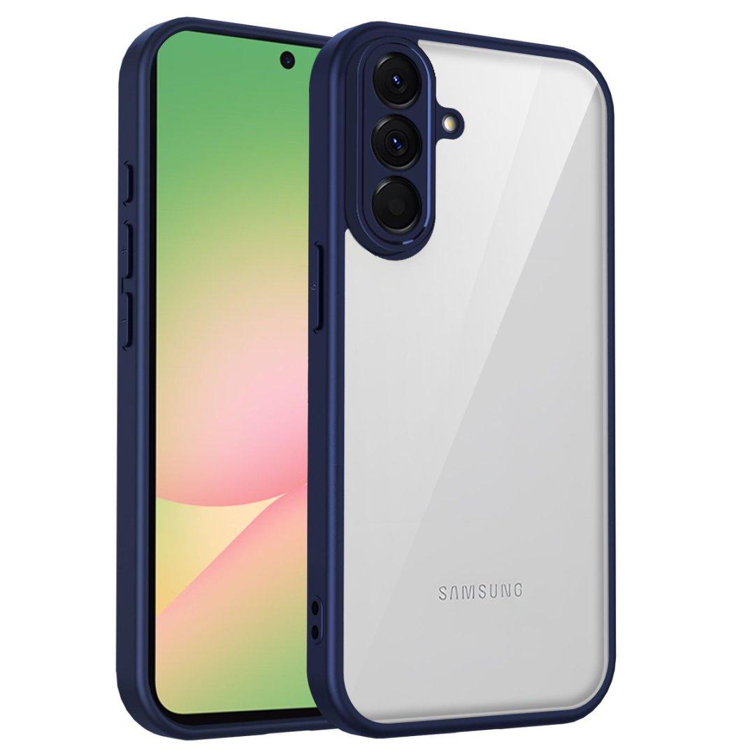 

Прозрачный мягкий чехол для телефона Samsung Galaxy A56 A55 A14 A34 A35 A36 A16 A17 A07 5G Противоударный защитный чехол Жесткий акриловый корпус for Galaxy A56 5G