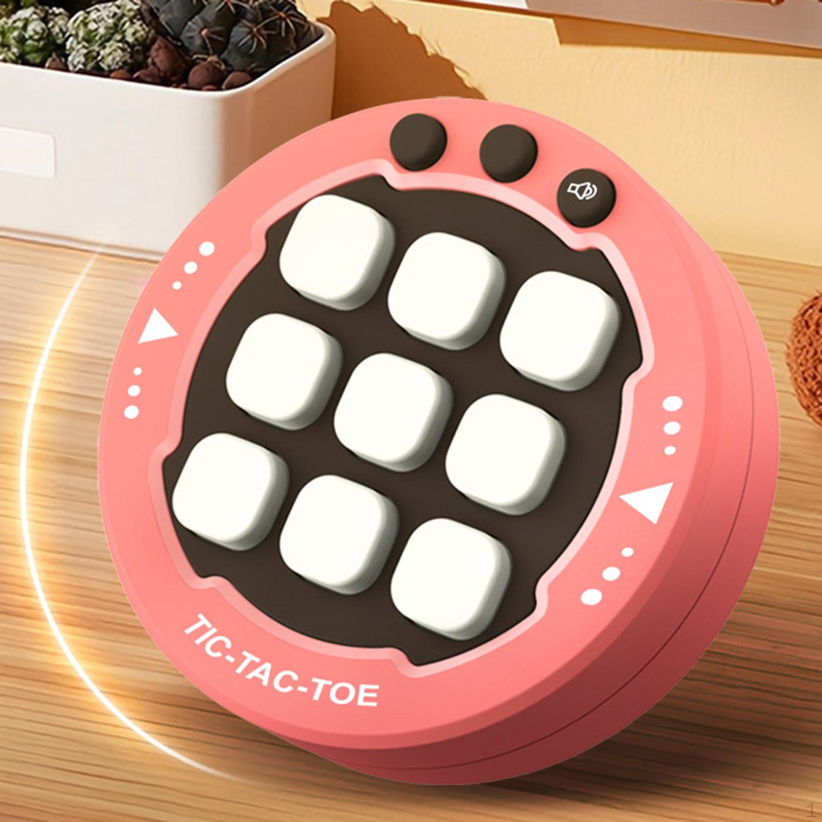 

Настільні ігри Toe Весела настільна гра Портативна дитяча розвиваюча іграшка для дітей дорослих 4-6 років рожевий