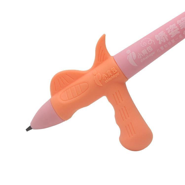 3pcs Pencil Grip Corrector for Elementary School Children Beginner Writing Pen Sleeve Five Finger Positioning Grip Pencil Sleeve randomization