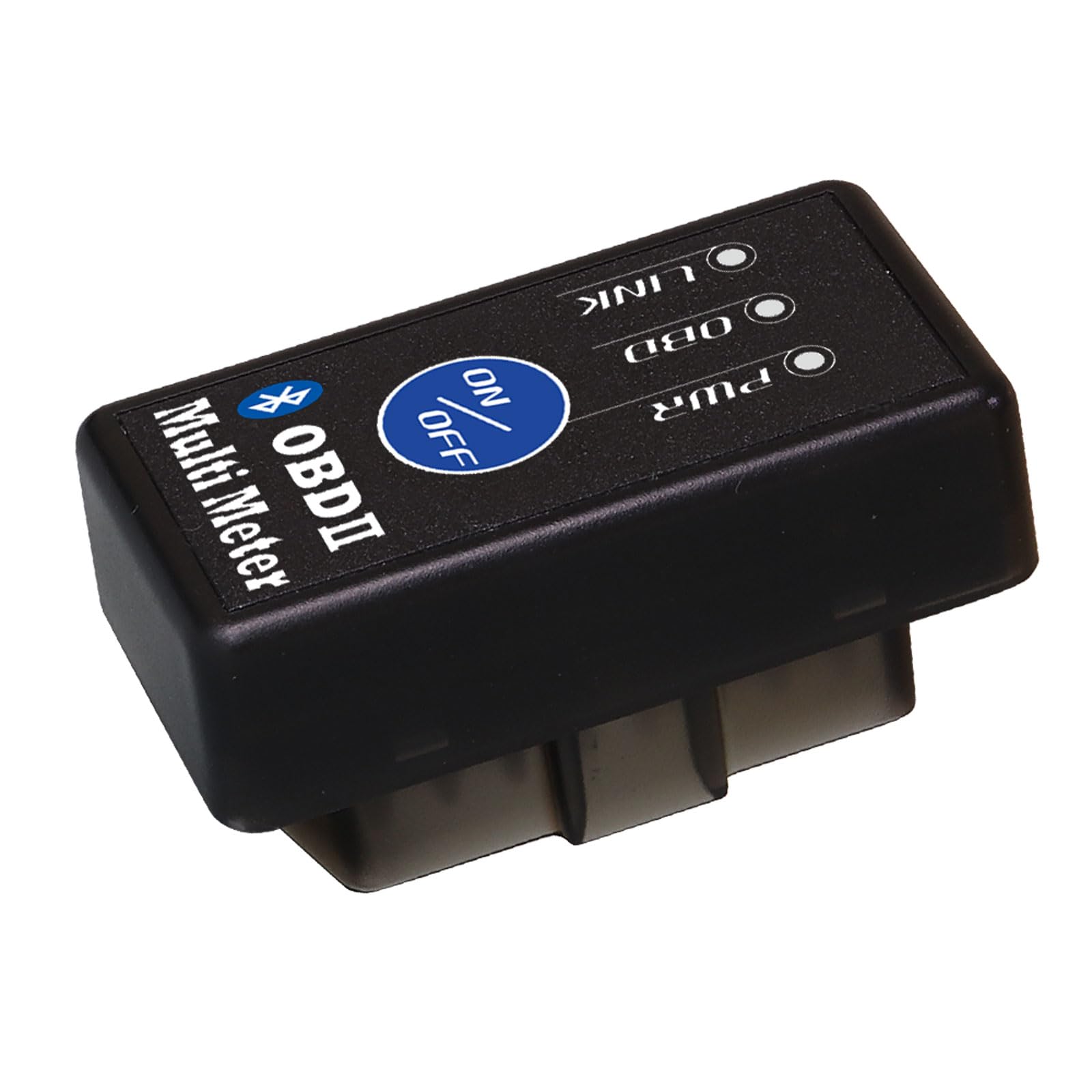 

Мультиметр Maxwin M-OBD-V01A OBDII ELM327 OBD Адаптер, Bluetooth, Беспроводной, Субметр, Спидометр, Тахометр, Воспроизведение логов, OBD2 general purpose scan tool чёрный