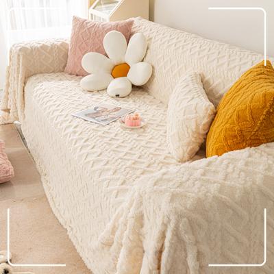 Copridivano Antigraffio Panno Coperta Copridivano Copertura Totale Copridivano Invernale Peluche Cuscino Tutto Compreso Ispessito