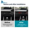 Real Soft Carbon Fiber Sticker LHD RHD For Mazda 3 BP Axela 2019 2020 2025 2025 2025 2025 2025 Car Center Console Accessories