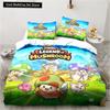 3D Tisk Anime Hra Legenda o Houbě Vzor Povlečení Sady Přikrývka Ložní Prádlo Dárek Twin Queen King Size Romantický Domácí Dárek