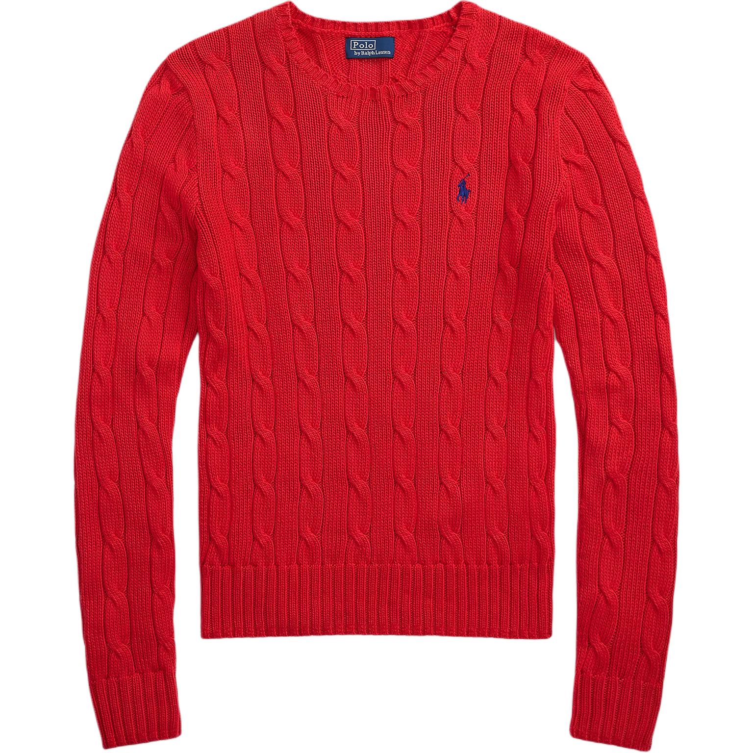 

Polo Ralph Lauren Knit Cotton Crew Neck Sweater Women sweater 211971869-019 S