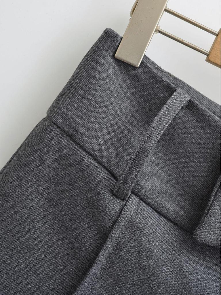 Korean Style Women's Versatile Low-Waist A-Line Shorts - Slimming Fit, Petite Wide Waist, Spring 2026 New Arrival.