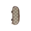 Gucci Ophidia Fashion Presbyopia Logo Embroidered Web Chain Shoulder Strap Supreme Canvas Shoulder Handbag Waist Bag Women's Ebony