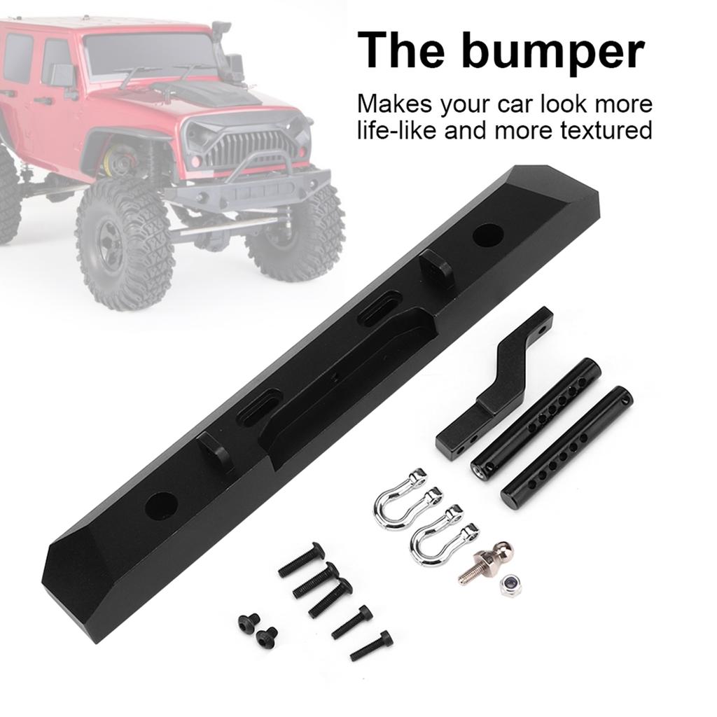 Aluminium Alloy RC Rear Bumper Guard Spare Upgrade Parts Accessories for RGT 1 10 Truck Overland Rock Cruiser