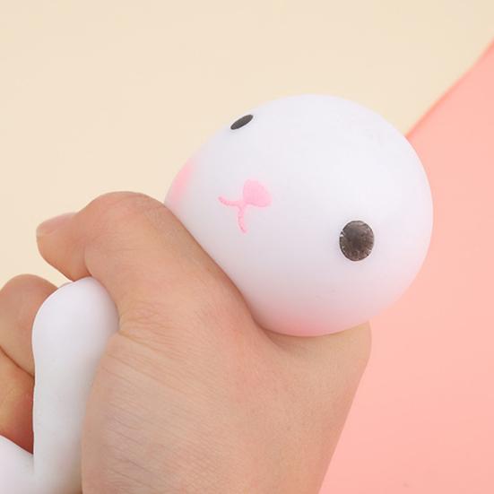 Squishes Doll Toy Lovely Decompression Cozy Touch Cute Squeeze Cartoon Rabbit Candy Bag Filler