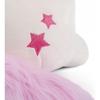 Teodor Plush Toy Unicorn White with Pink Details 30x45cm Soft Cuddly Stuffed Animal Kids Gift