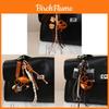 Style Bread Pendant Keychain With Smile Face For Fashionable Bag Decor