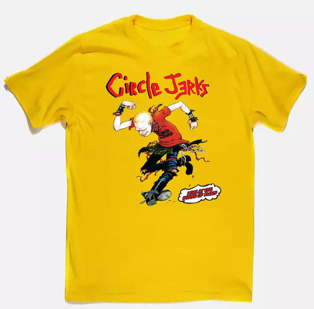 NEW Collection Circle Jerks Tour Band Cotton All Size S to 5XL T-shirt QA632 Unisex T-Shirt XXXXL