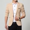 Men Slim Fit Fashion Blazer Suit Jacket Black Blue Red Plus Size 5XL Male Blazers Mens Coat Wedding Dress