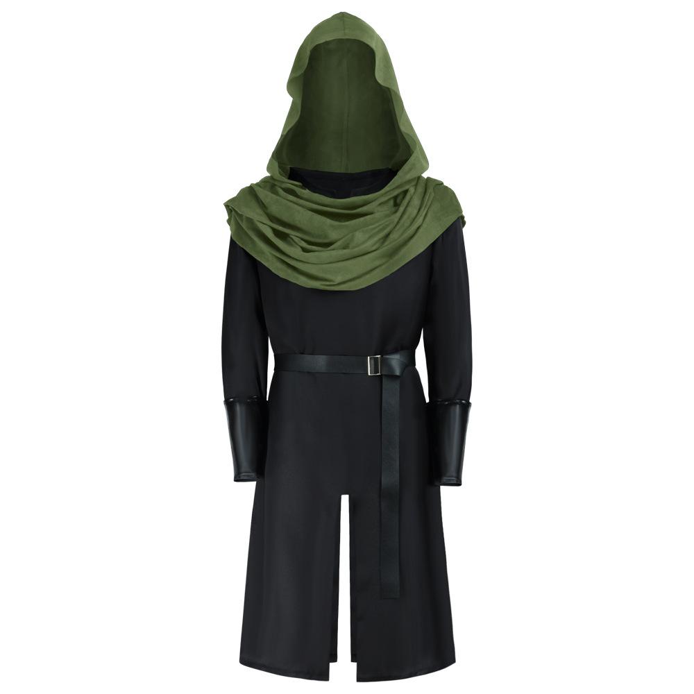 Men's Costume with Cloak for Halloween Party Cosplay