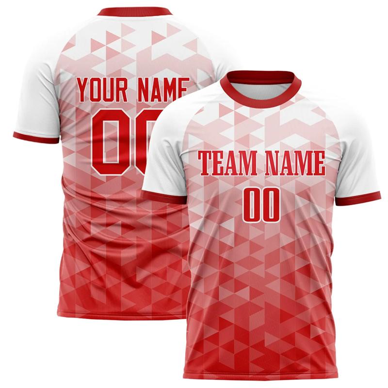 Camiseta de Futebol Personalizada com Nome e Número da Equipe