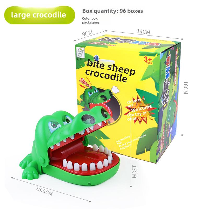 Crocodile & Shark Prank Bite Toy for Kids - Fun Interactive Game