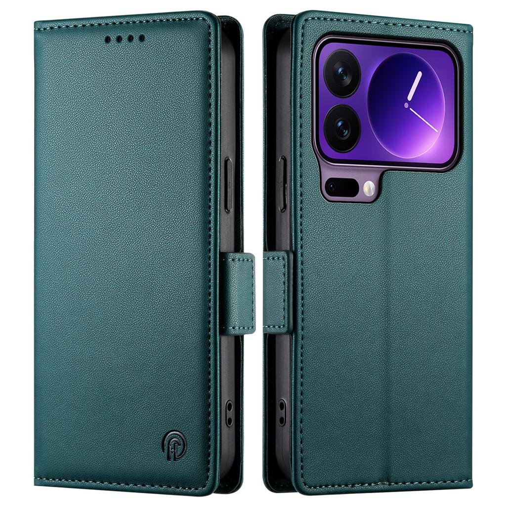 For Xiaomi 17 Pro Stand Case PU Leather Wallet Phone Cover
