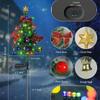 Non-Toxic Chriatmas Tree Solar Colour Light Festival Holidays Atmosphere Inserted Solar Lamp Outdoor Lawn Courtyard Led Decoration Lights