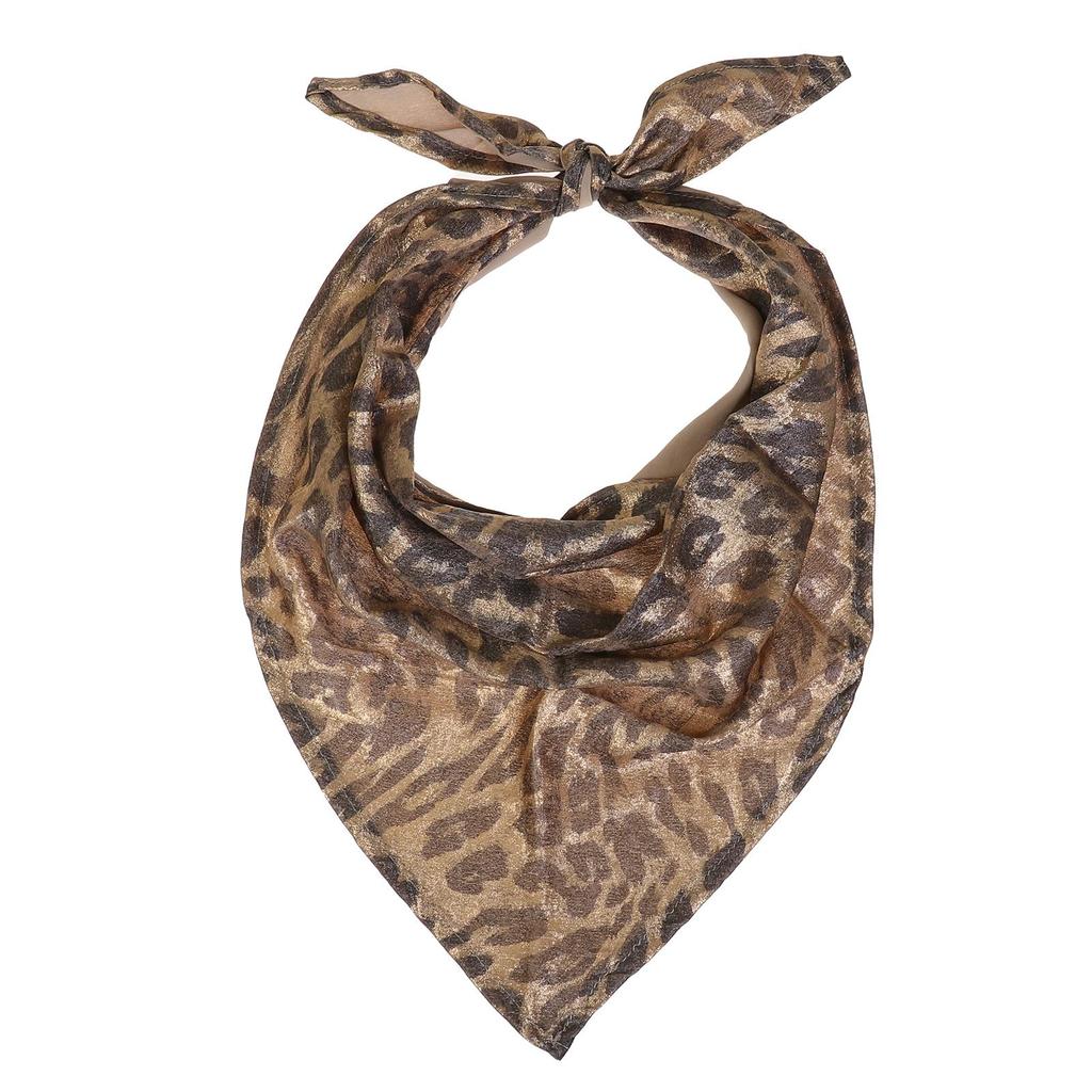 Y2K Metallic Triangle Bandana, High Gloss Punk Head Scarf for Women