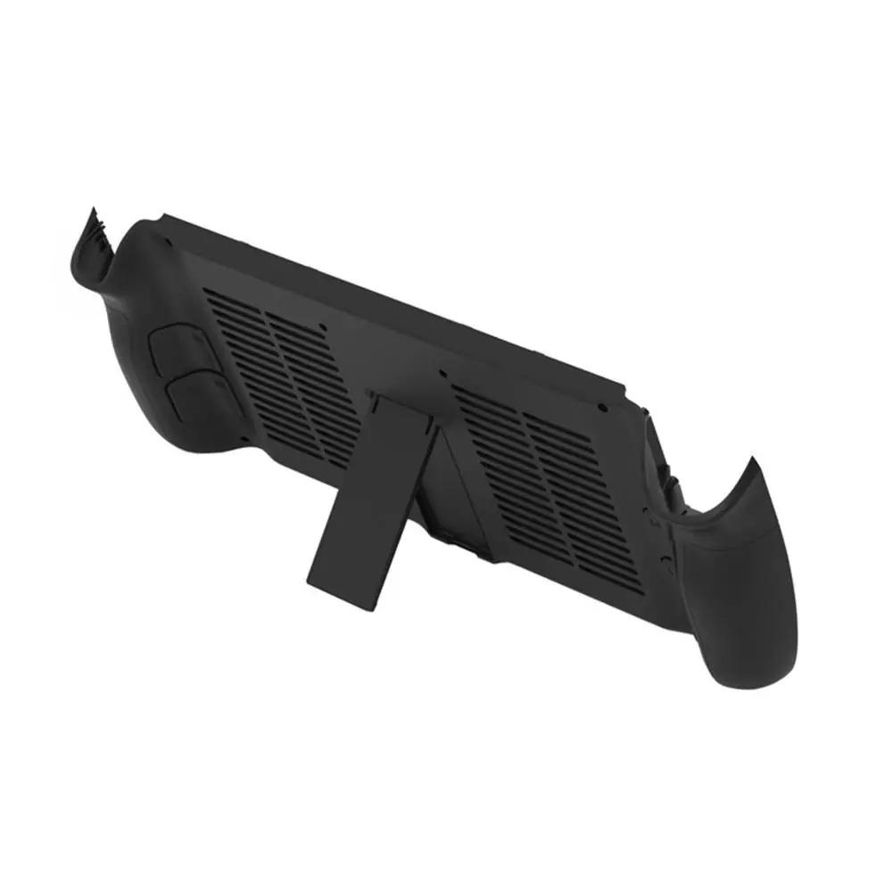 Kühlendes Rückschalengehäuse für Steam Deck, Schutzhülle mit Halterung, stoßfestes Spielekonsolen-Zubehör