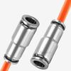 1PCS PU PG PY PW PE PEG 304 stainless steel metal Pneumatic Fittings Pipe Connector Tube 4 6 8mm OD Hose Reducing 10 12 14 16mm