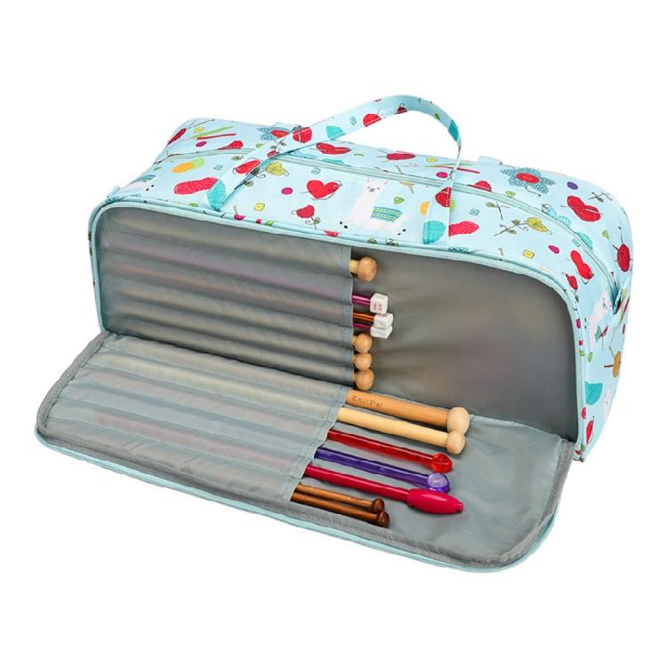Yarn Bags Tote  for Knitting Needles and Sewing Supplies, No Accessories Include