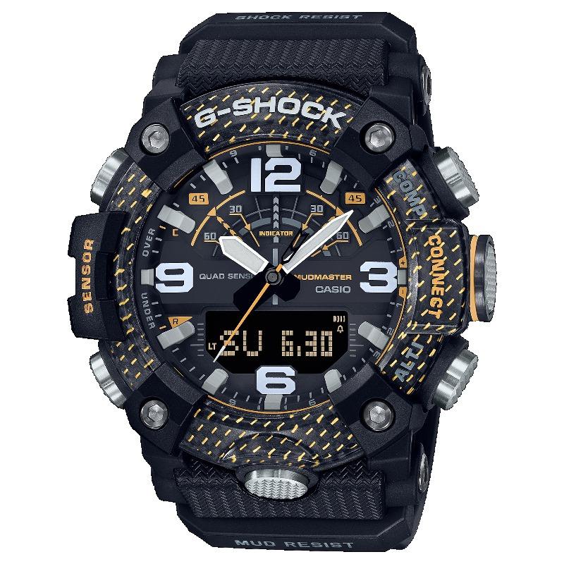 Casio Men's Resin 200M Water Resistant Digital Shock Resistant Quartz Watch GG-B100Y-1A