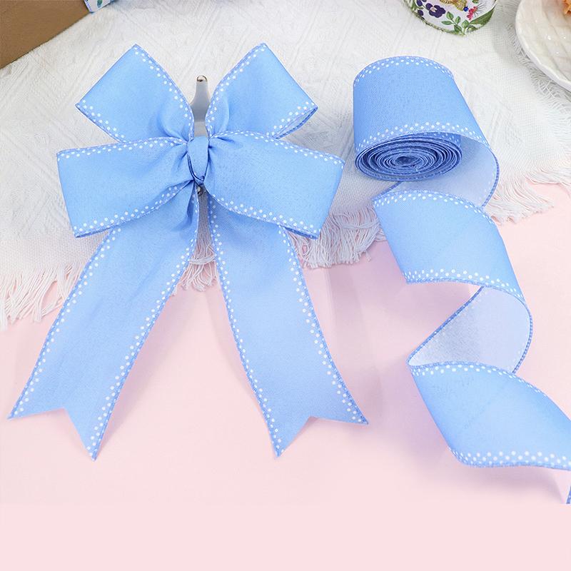1Roll Elastic Gift Embellishments Soft Hair Accessories Woven DIY Ribbon Handicrafts Comfortable Smooth Touch 6.3cmx4.5m