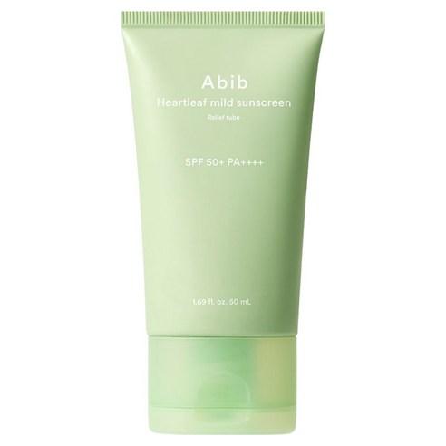 Abib Heartleaf Mild Sun Cream Relief Tube SPF50+ PA++++ (50ml) 50ML