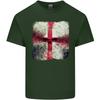 Dissolving England Flag St Georges Skull Unisexs Light Cotton Tshirt