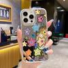 Niche Cute Colorful Cartoon Stars Apple 11 Makeup Mirror Mobile Phone Case iPhone11 Mirror Case