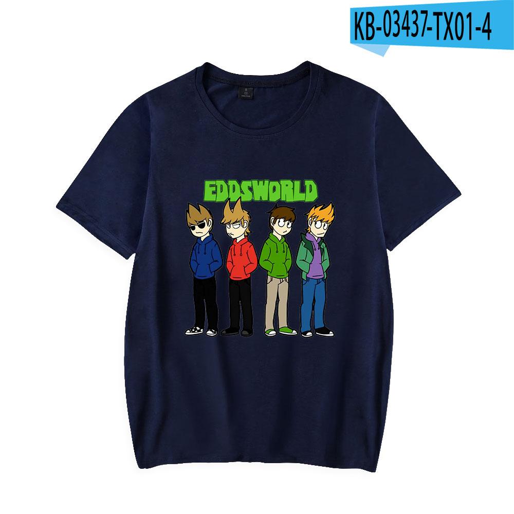 2024 Eddsworld T Shirt Women Unisex Summer Short Sleeve Fashion Tshirts Hot Sale Casual Streetwear Tops