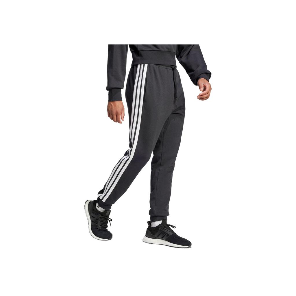adidas M 3S FT TC PT Warm Comfortable Skin-Friendly Casual Knitted Sports Pants Men Pants Black JD1881