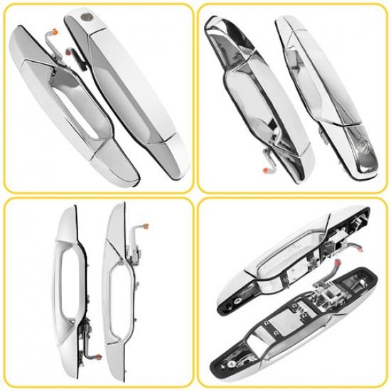 For Tahoe Chevy GMC Sierra Yukon Denali Front 07-13 Right Left Side Door Handle