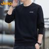 Jeep Men's Casual Long Sleeve Round Neck Sweatshirt