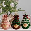 Cute Crochet Kit Handmade Crochet Christmas Tree Gnome Kit Easy Yarn Supplies Set For Holiday Crafting At Home Adults Teens Kids