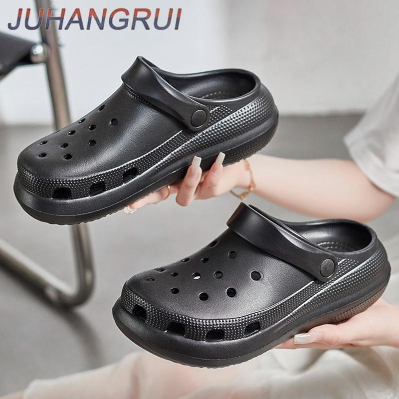 Womens Home Slippers Men's Sandals Summer Garden Clogs Shoes Man Beach Slipper Outdoor Waterproof Soft Slides Casual Anti Slip