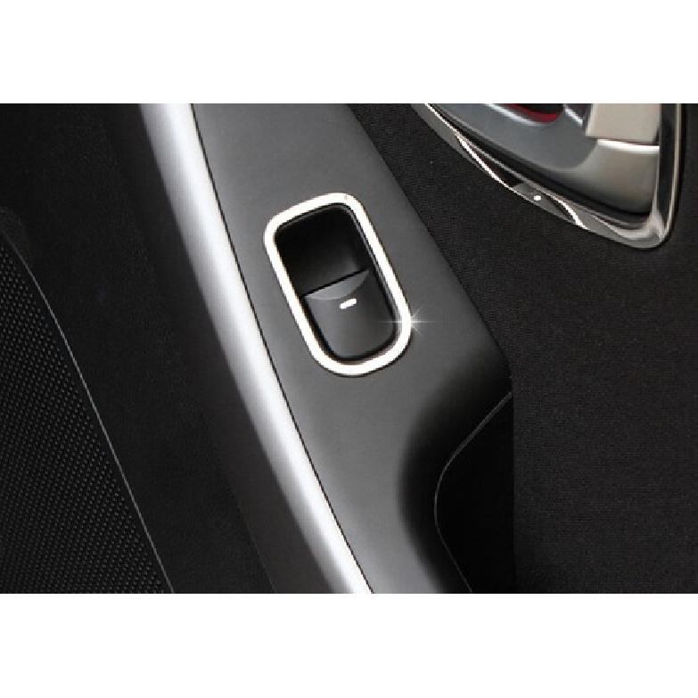 Fit For Hyundai Elantra 2011-2016 Steel Chrome Window Switch Button Garnish Trim