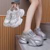 Fashion 2025 New Spring Summer New Luxury Mesh Rhinestone Women's Shoes Casual Fashion Breathable Versatile Sports Shoes Polyamide Sole
