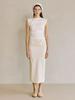 Wave Seoul Women'S Twisted Skirt Ivory