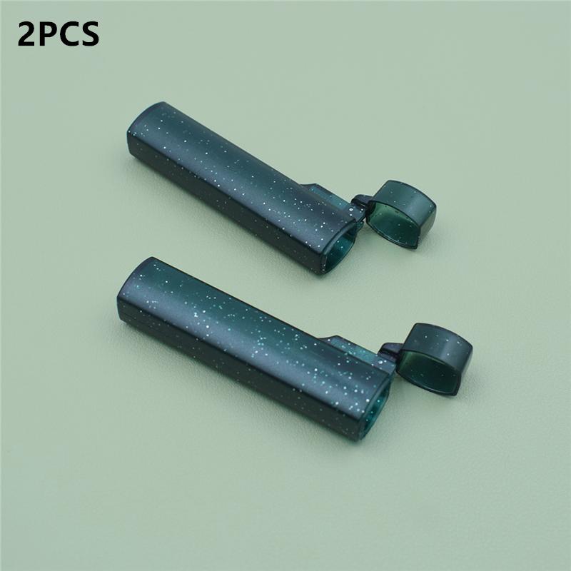 1/2Pcs Portable Plastic Toothpick Cases For Outdoor Travel Clear Toothpick Holder Kitchen And Restaurant Supplies