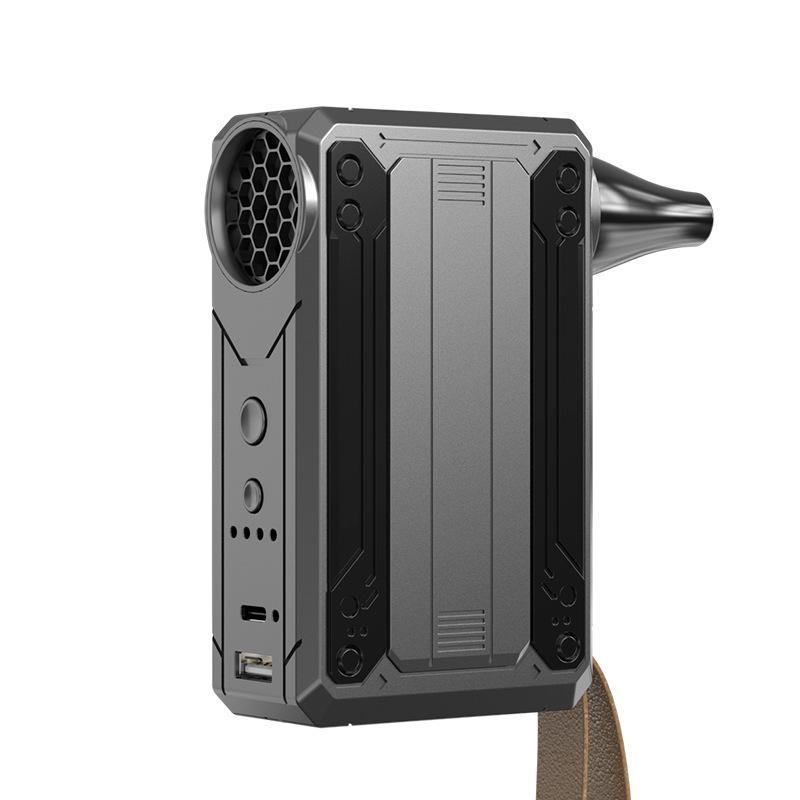 W10 Multifunctional High-Speed Turbo Fan with LED Light & Power Bank - 130,000 Speed Dust Removal Hair Dryer