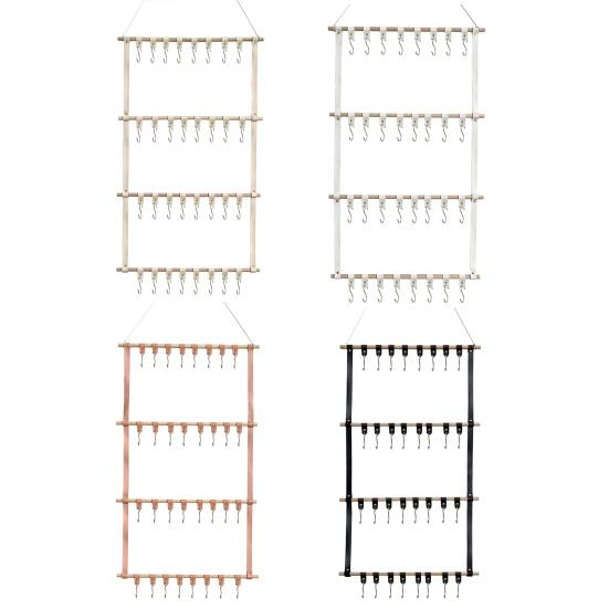 Headband Holder Large Storage Capacity Strong Load-bearing Wall Hanging Hair Accessories Organizer Rack