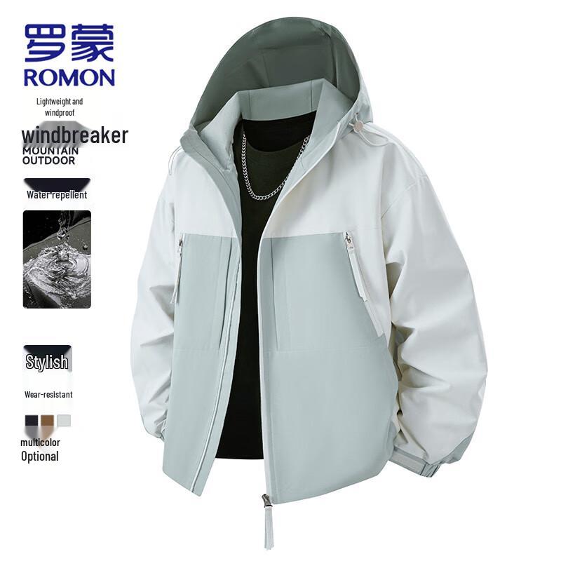 ROMON Men s Hooded Work Jacket 3XL