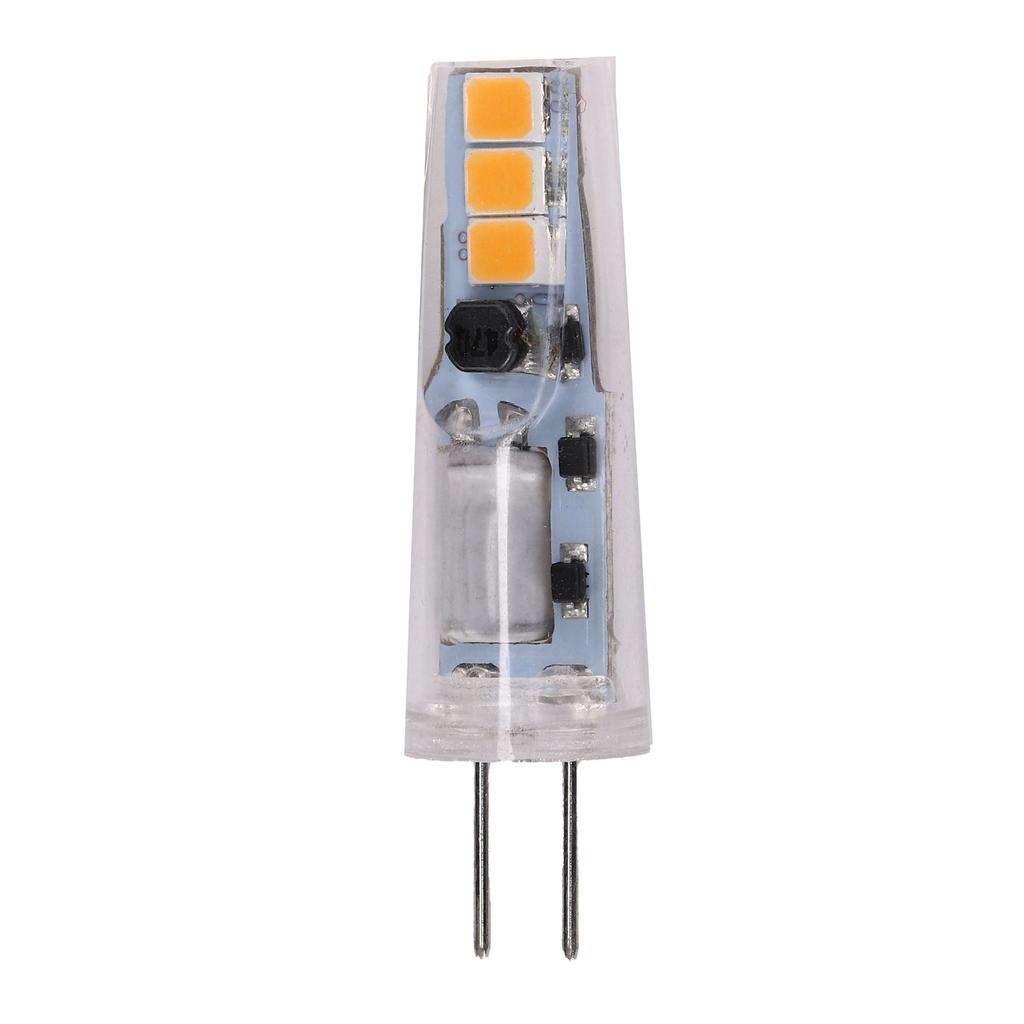 2W 200LM 2835 G4 Bulb AC DC 12V Mini PC Lamp Bulb for Home Chandelier Ceiling LampsWarm White 2700K‑3200K